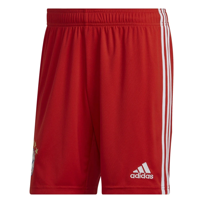Image of adidas Fc Bayern Home Shorts 2022 2023 Adults - Red Red XL