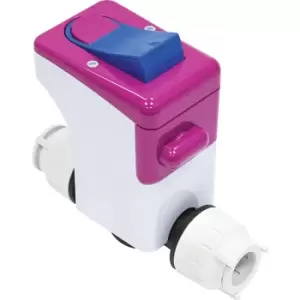 Image of Surestop Pushfit Stopcock 22mm Plastic