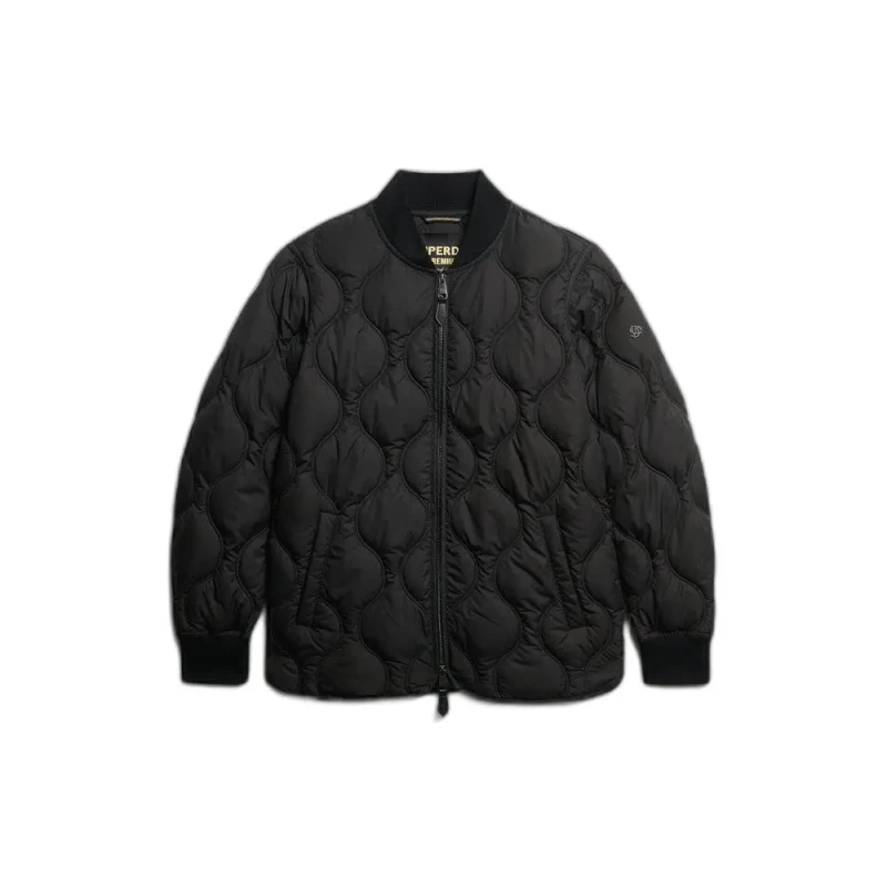 Image of Superdry Womens down jacket Superdry Noir Female S