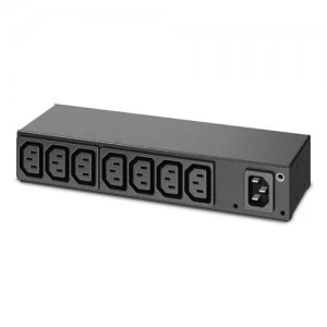 Image of APC AP6015A power distribution unit (PDU) 0U/1U Black 8 AC outlet(s)