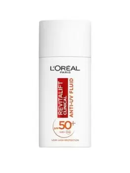 Image of LOreal Paris LOreal Revitalift Clinical Vitamin C Spf 50+ Daily Anti-Uv Fluid