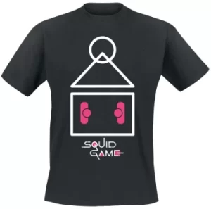 Image of Squid Game Symbol T-Shirt black