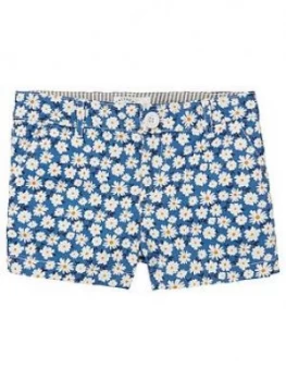 Image of Fat Face Girls Alice Daisy Chino Shorts - Navy