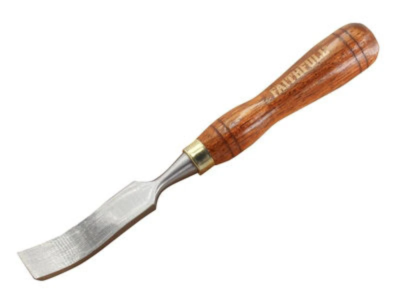Image of Faithfull FSC Spoon Carving Chisel FAIWCARV10F Width: 3/4"