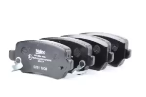 Image of VALEO Brake pad set OPEL,KIA,CHEVROLET 301584 583021PA30,58302A2A30,1605086 1605122,1605128,1605625,1605967,1605995,93169143,93179164,93169143