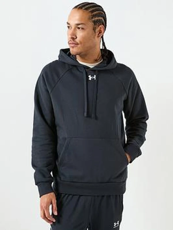 Image of Under Armour Fleece Hoodie Mens - Black S