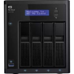 Image of Western Digital WD 8TB My Cloud EX4100 4Bay 3.5 NAS Drive