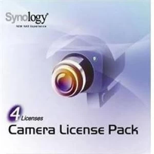 Image of Synology 4x Cameras Licence Pack