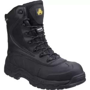 Image of Amblers Mens Safety AS440 Hybrid Metal Free Hi-Leg Waterproof Safety Boots Black Size 8