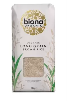 Image of Biona Long Grain Brown Rice 1000g (Case of 6)