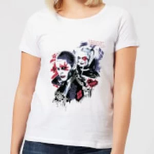 Image of DC Comics Suicide Squad Harleys Puddin Womens T-Shirt - White