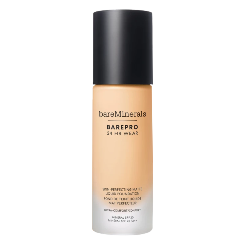 Image of bareMinerals Barepro 24Hr Matte Comfort Liquid Foundation Mineral Spf20 30ml (various shades) - Fair 15 Warm