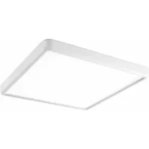 Image of Leds-c4 - Net ceiling light, polyurethane and polystyrene, matt white, 31 cm