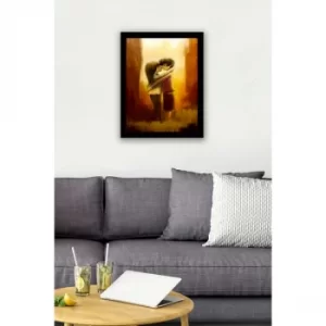 Image of SC0128 Multicolor Decorative Framed MDF Painting