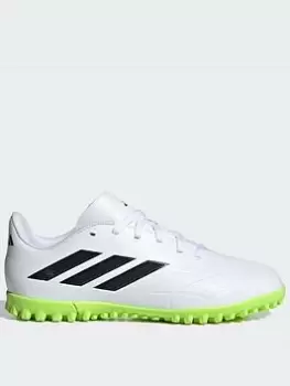 Image of Adidas Junior Copa 20.4 Astro Turf Football Boot, White, Size 11