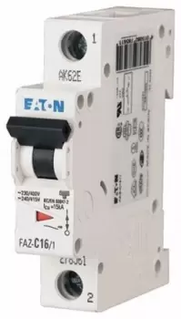 Image of Eaton xEffect 1A MCB Mini Circuit Breaker1P Curve S, Breaking Capacity 10 kA