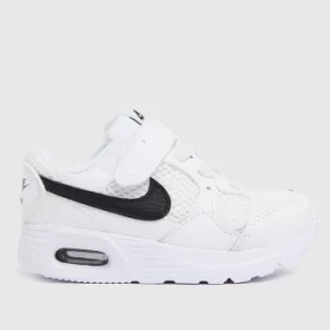 Image of Nike White Air Max Sc Trainers Toddler