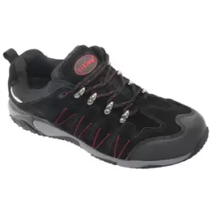 Image of HardEdge Mens Safety Trainer (12 UK) (Black) - Black