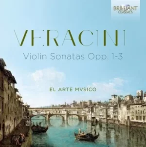 Image of Veracini Violin Sonatas Opp 1-3 by Antonio Veracini CD Album