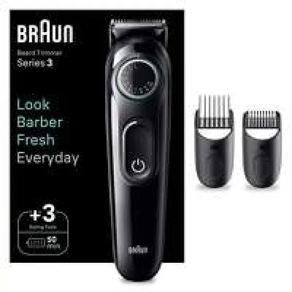 Image of Braun Series Shavers Series 3 Beard Trimmer BT3411