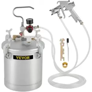 Image of VEVOR Commercial Paint Pressure Tank 2.5 Gallons Pressure Pot Tank 10L Pressure Paint Pot Feed Spray Gun 1.5mm Nozzle Paint Sprayer for 10L Capacity P
