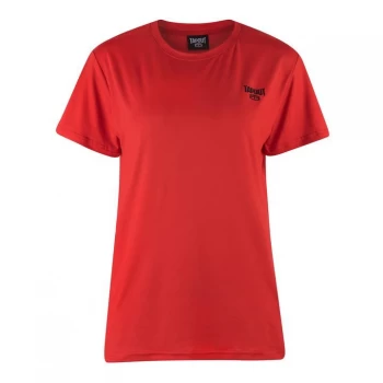 Image of Tapout Crew T Shirt Ladies - Red