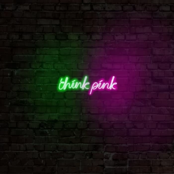 Image of Think Pink - Green Green Wall Lamp