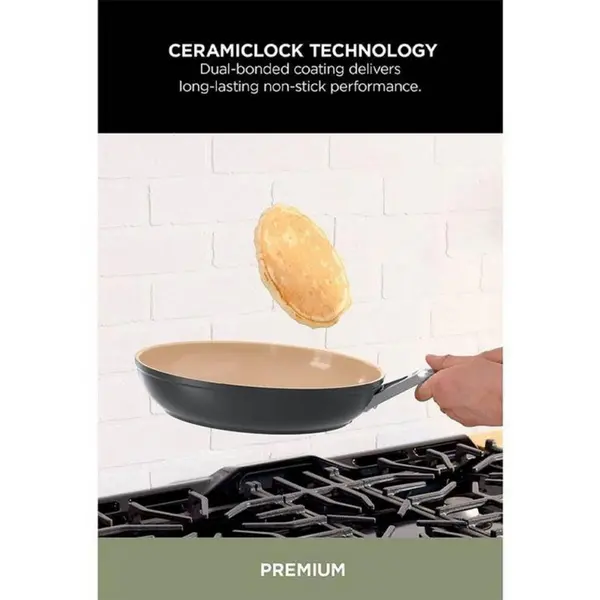 Image of Ninja CW95000UK Cookware 5 Piece Set - Apricot & Grey