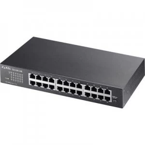 Image of ZyXEL 24x GE GS1100-24E Metall Network switch 24 ports