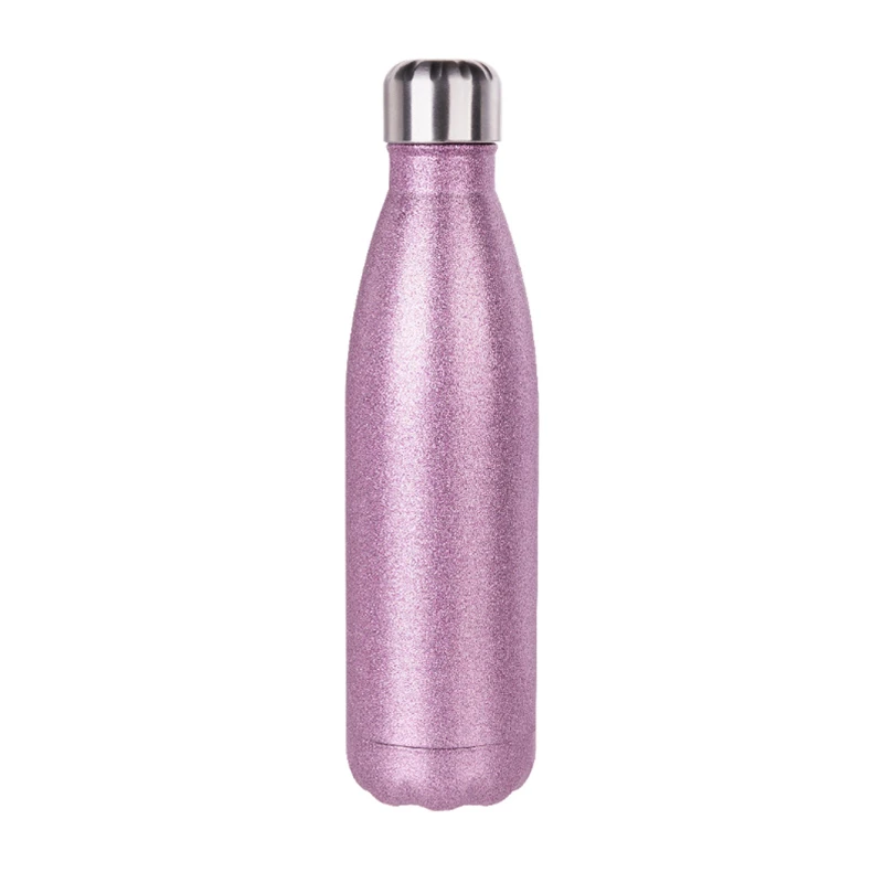Image of Treat Republic Glitter Insulated Water Bottle Pink unisex Standard