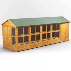 Image of 20X6 Power Apex Potting Shed Combi Including 4ft Side Store