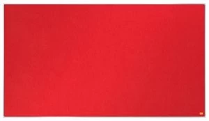 Image of Nobo Impression Pro Widescreen Red Felt Board 1220x690mm
