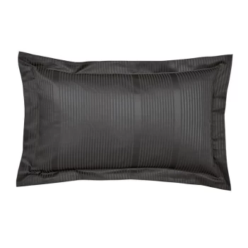 Image of Bedeck of Belfast Mansa Oxford Pillowcase - CHARCOAL