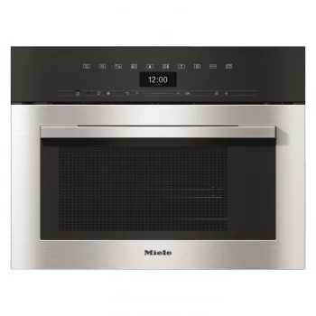 Image of Miele ContourLine Touch Control Compact Combination Steam Oven - Clean Steel