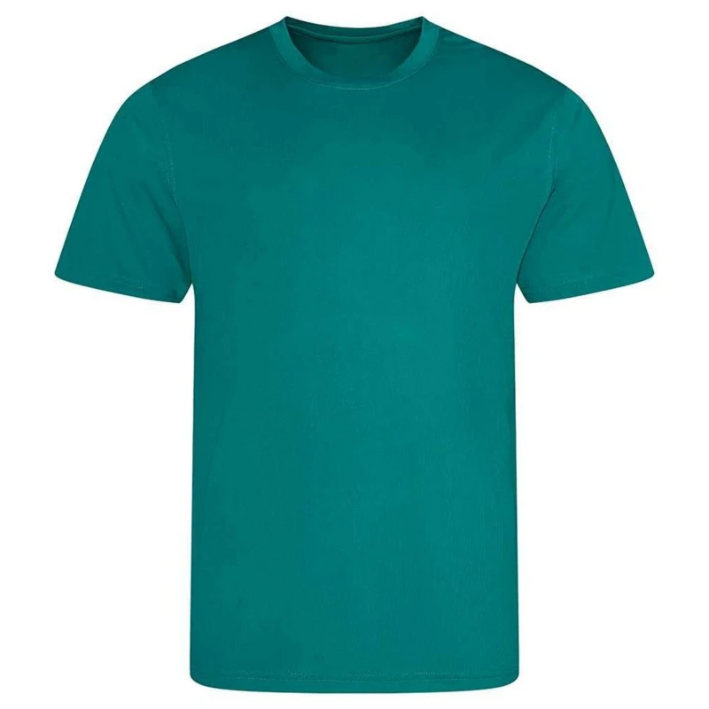 Image of AWDis Cool Plain Magenta T-Shirt in Jade Size: 12-13 Years Jade Unisex 12-13 Years