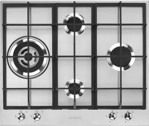 Image of SMEG Classic PX364L 4 Burner Gas Hob