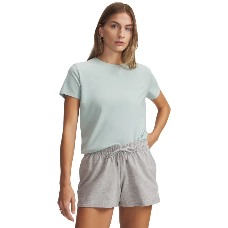 Image of Womens T-Shirt Under Armour Rival Core Bleu Female L