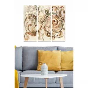 Image of MDF73976809 Multicolor Decorative MDF Painting (3 Pieces)