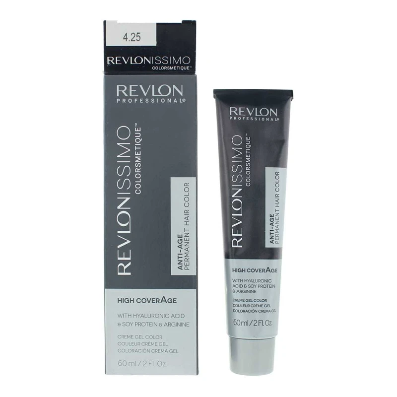 Image of Revlon Revlonissimo Colorsmetique 4.25 Medium Chocolate Brown Hair Colour 60ml