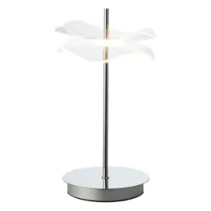Image of Luminosa Amsterdam Table Lamp, 6W led, 4000K, 460lm, Polished Chrome