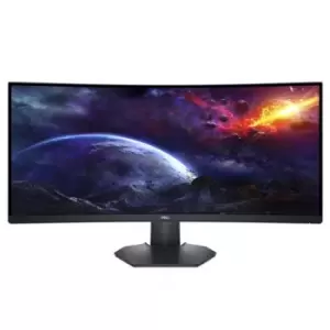 Image of Dell 34" S3422DWG Wide Quad HD Curved LCD Gaming Monitor