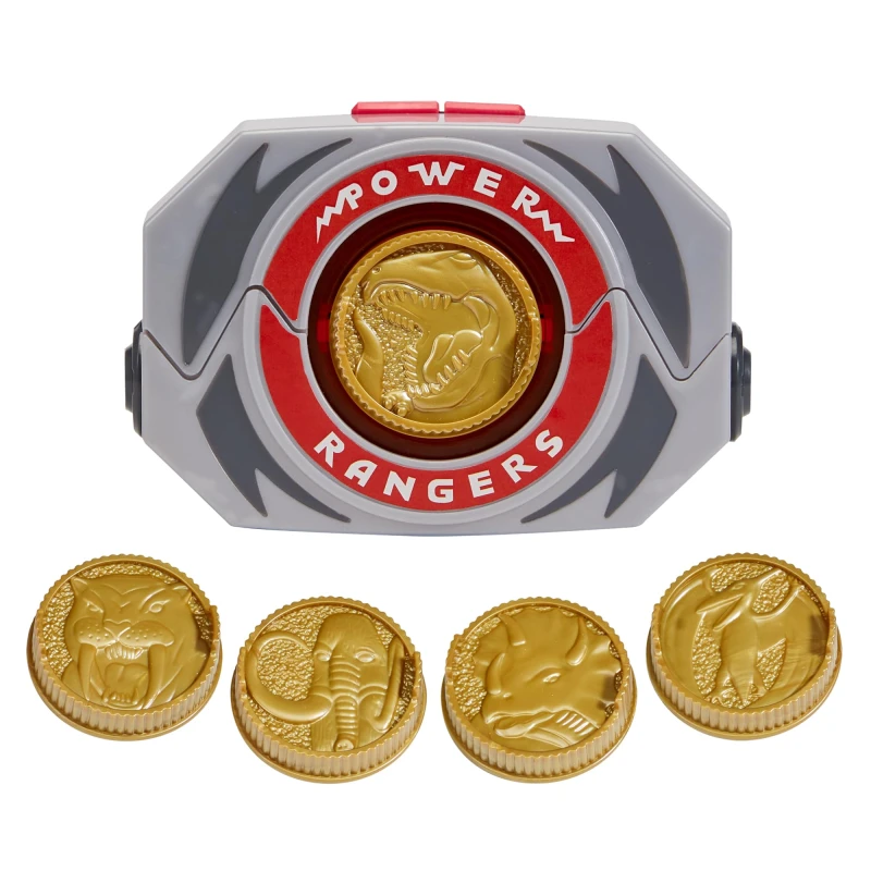 Image of Power Rangers Mighty Morphin Power Morpher Role Play with 5 Power Coins