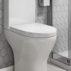Image of Portland Soft Close Toilet Seat - Wrap around Design - Top Fixing