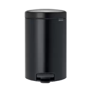 Image of Brabantia Soft Close Pedal Bin - 12L - Metallic Grey