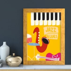 Image of AC10432606422 Multicolor Decorative Framed MDF Painting