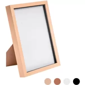 Image of 3D Box Photo Frame - A4 (8 x 12') - Light Wood - Nicola Spring