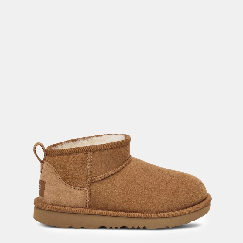 Image of Ugg Kids Classic Ultra Snug Boots Chestnut unisex C13 (32.5)