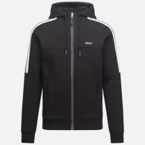 Image of BOSS Athleisure Mens Saggy 1 Zipped Hoodie - Black - XXL