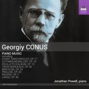 Image of Georgiy Conus Piano Music by Georgiy Conus CD Album