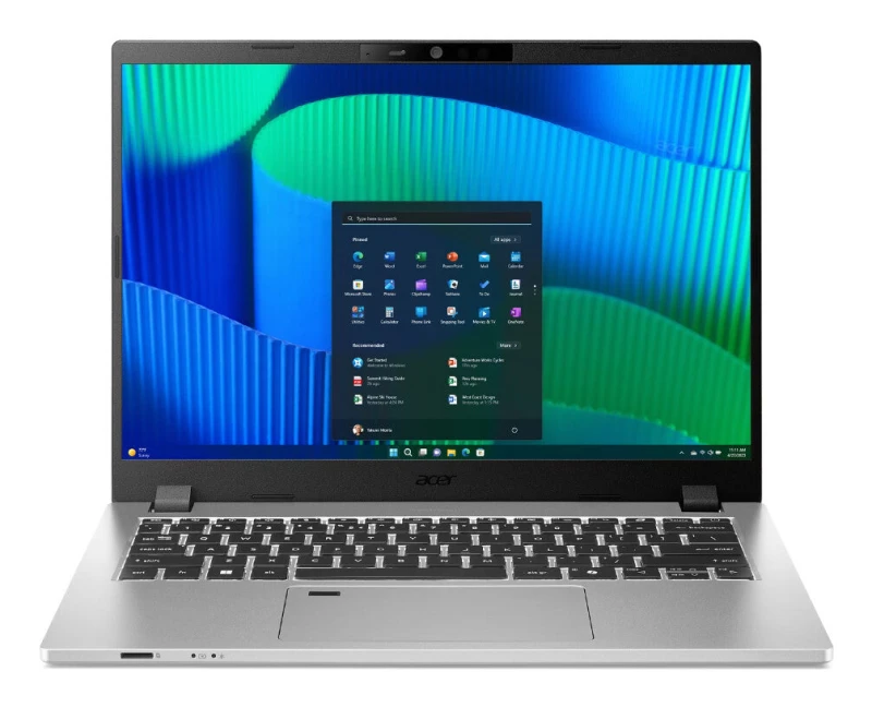 Image of Acer Acer TravelMate P2 (TMP214-56) Intel Core 7 150U, 16GB, 512GB SSD, 14" WUXGA, Win11Pro Notebook NX.BD3EK.006